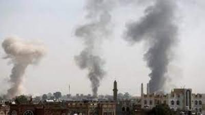  - طيران العدوان يشن غارتين على العاصمة صنعاء..
