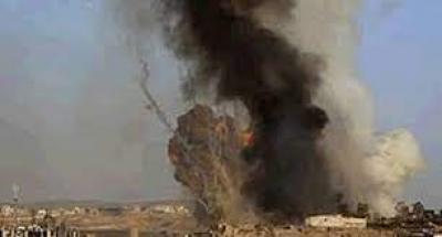  - طيران العدوان يستهدف بعشر غارات محافظة البيضاء..
