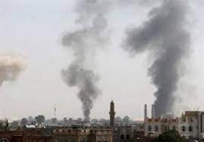  - طيران العدوان يشن ست غارات على العاصمة صنعاء..
